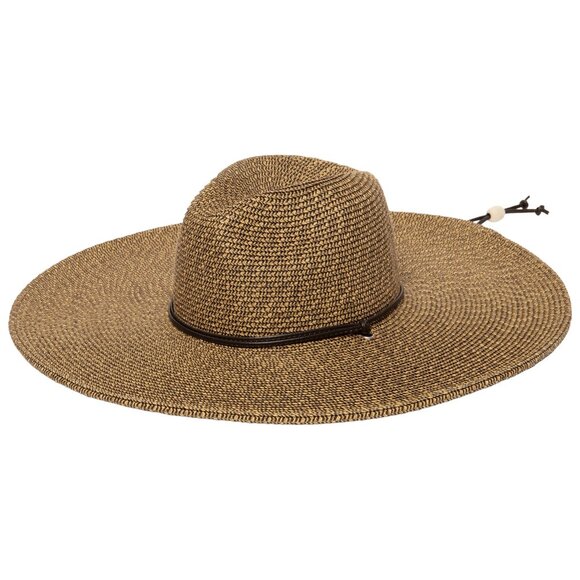 San Diego Hat Co Paper Braid Wide Brim Sun Floppy Chin Strap Hat - Unisex main image 9